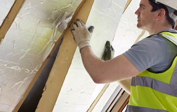West Bank loft insulation